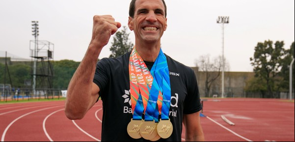 El atleta sordociego que sorprende al mundo: "Mi vida cambió cuando dejé de ser víctima para convertirme en protagonista"