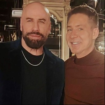 El inesperado encuentro de Adrián Suar con John Travolta en Buenos Aires