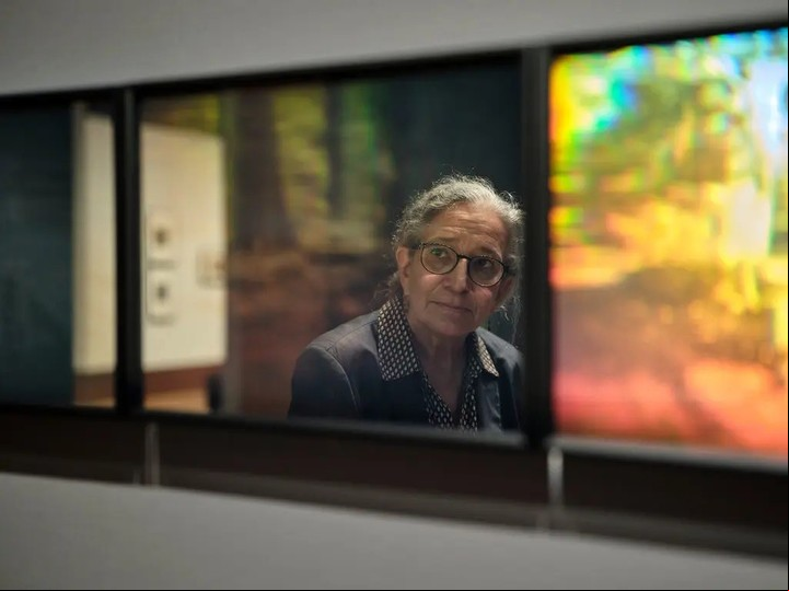 Virginia Heckert, conservadora de fotografías del Museo Getty de Los Ángeles, dijo que los hologramas son "ventanas con recuerdos". Foto Matthew Schreiber, vía The J. Paul Getty Museum; Philip Cheung para The New York Times