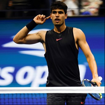 US Open: Carlos Alcaraz reaccionó a tiempo en su debut y continúa imbatible en Grand Slams