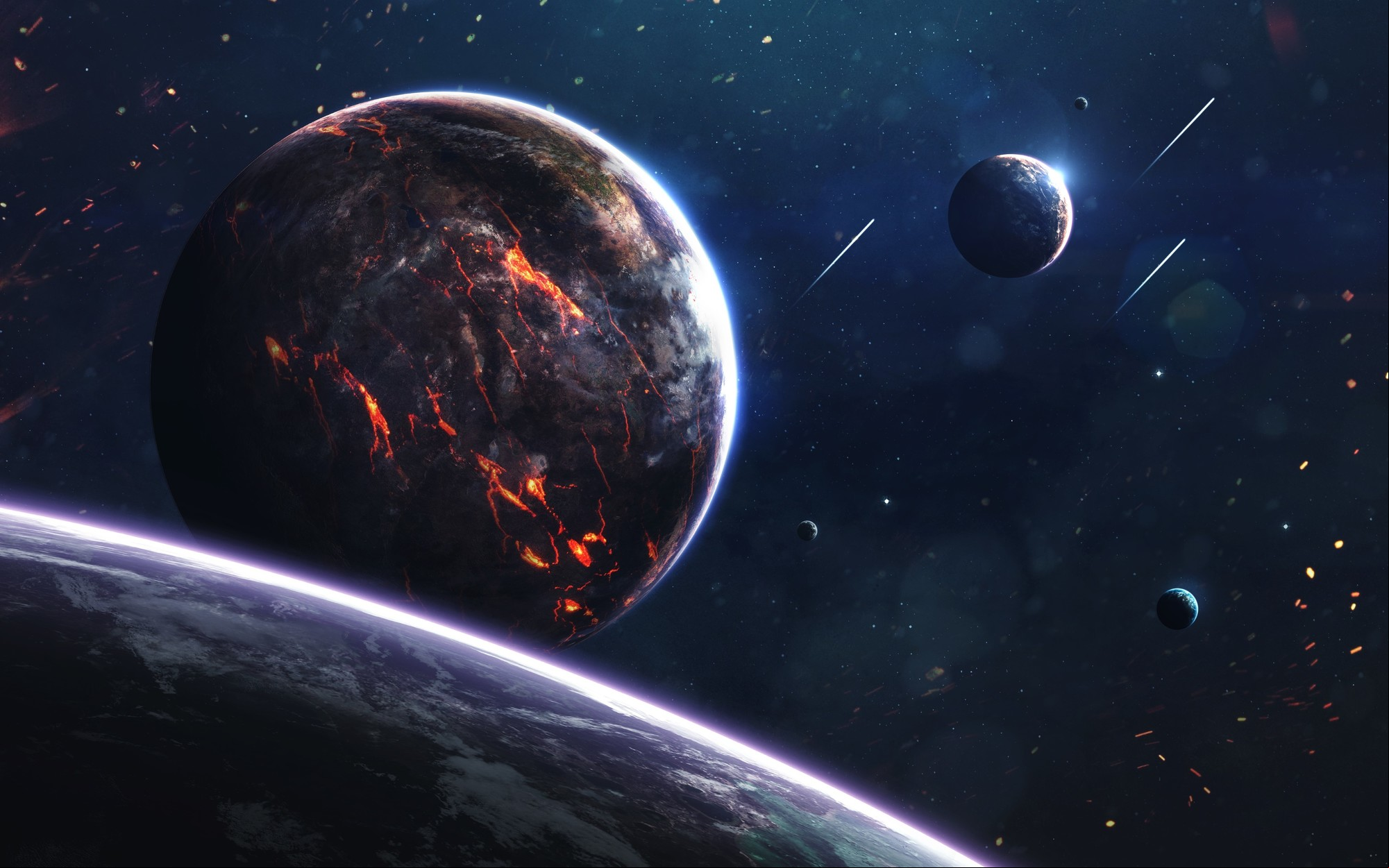 Durante la Luna nueva en Virgo hay un T cuadrada, una configuración tensa y llena de oportunidades. Foto: ilustración Shutterstock