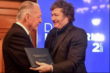 En medio de las críticas de Javier Milei a los industriales, se viene el recambio en la UIA: se va Funes llega Rappallini