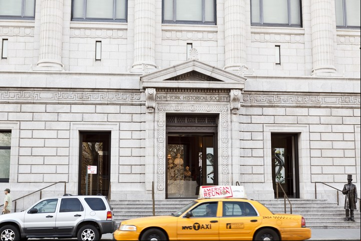 El museo New York Historical Society, en Upper West Side de Manhattan. Foto Shutterstock