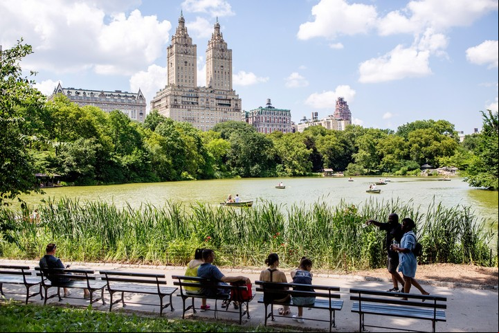 Bow Bridge en Central Park. Foto Brittany Petronella / NYC Tourism + Conventions