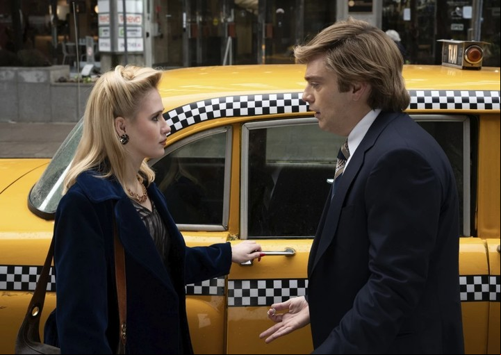Escenas de la película "The Apprentice" sobre la vida de un joven Trump en Nueva York. Foto: AP