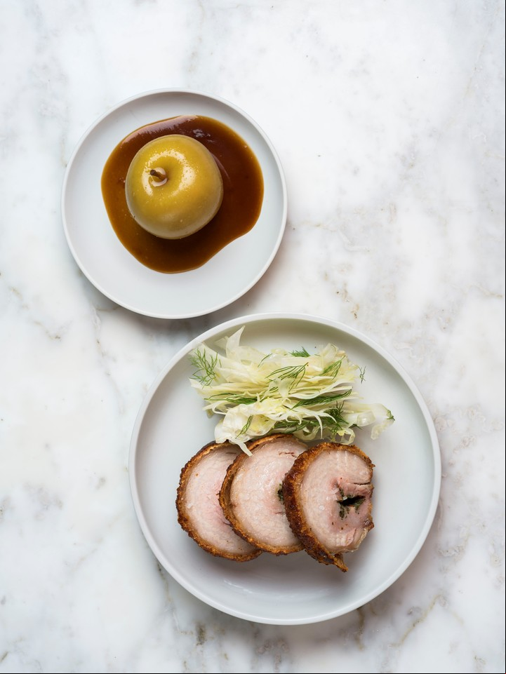 La porchetta de Casa Cavia.