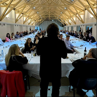 Con un asado "a la romana", Javier Milei celebró con los "héroes" que voltearon la recomposición jubilatoria en Diputados