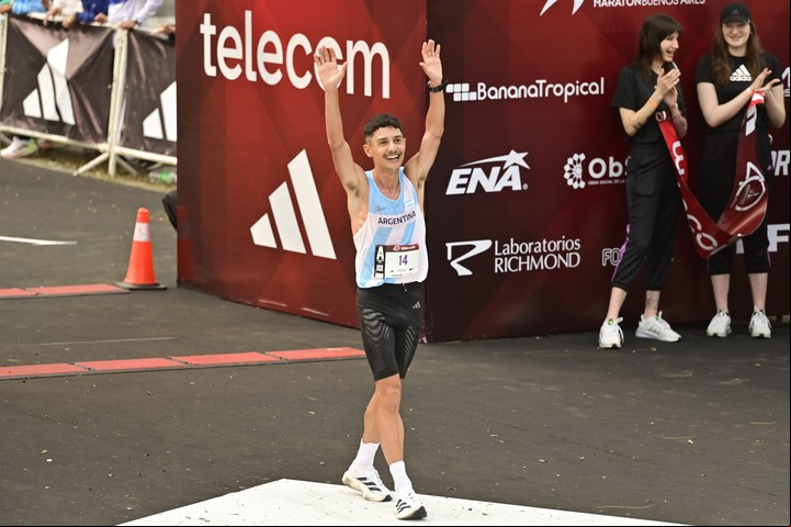 El argentino Ignacio Erario quedó segundo en el campeonato sudamericano. Foto: Matías Campaya