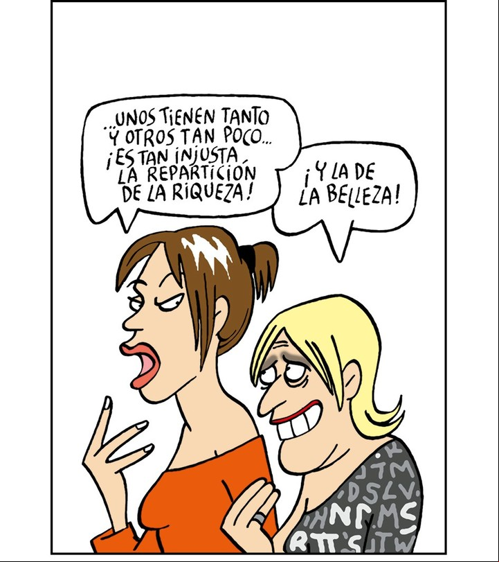 Las mujeres de mi vida, viñeta de Maitena