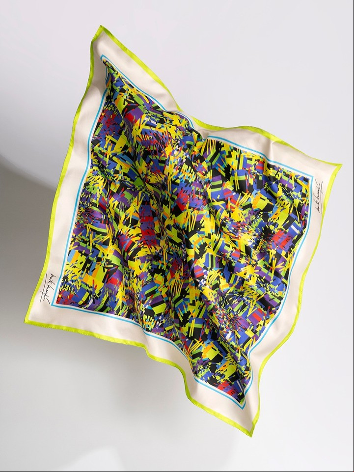 Pañuelo de la nueva colección.
Foto: Gentileza Sudestada.