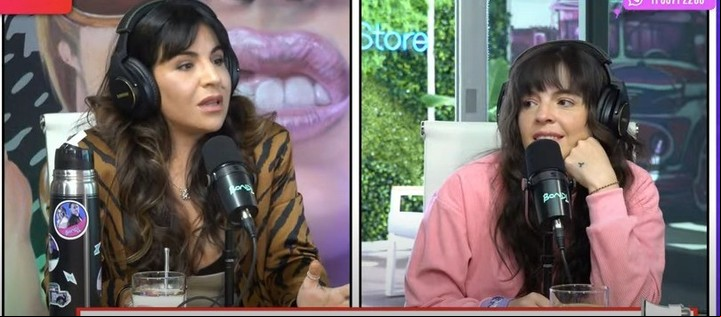 Gianinna Maradona disparó contra Ángel de Brito. Captura video.