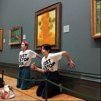 Atacaron un cuadro de Van Gogh y ahora la Justicia los manda a la cárcel