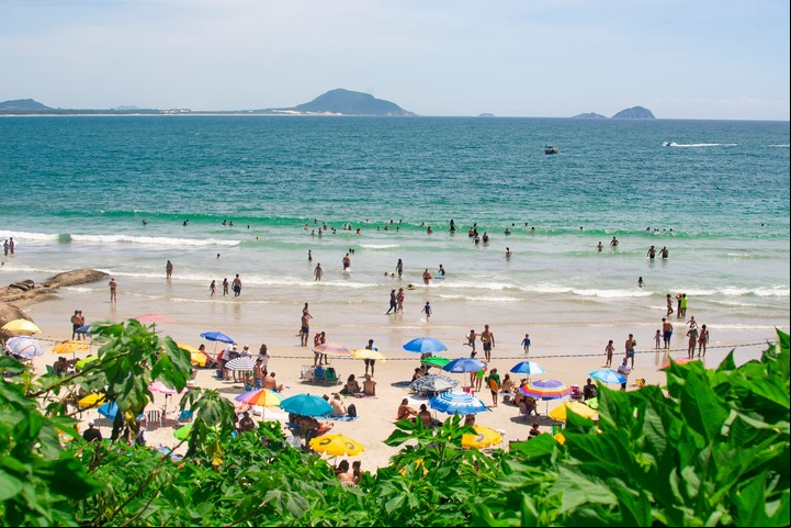 Días de playa en Barra da Lagoa. Foto Shutterstock