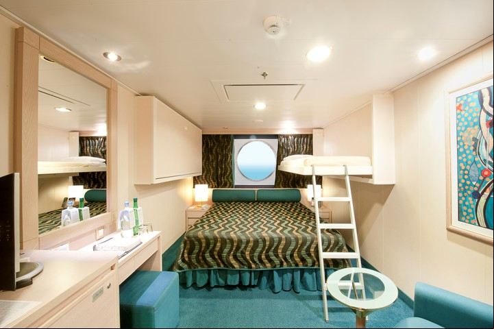 Una cabina con ojo de buey. Foto MSC Cruceros