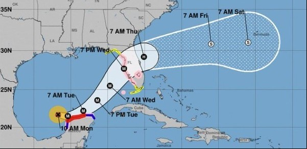 El huracán Milton crece a categoría 5 mientras avanza hacia Florida, donde comenzaron las evacuaciones y temen efectos devastadores