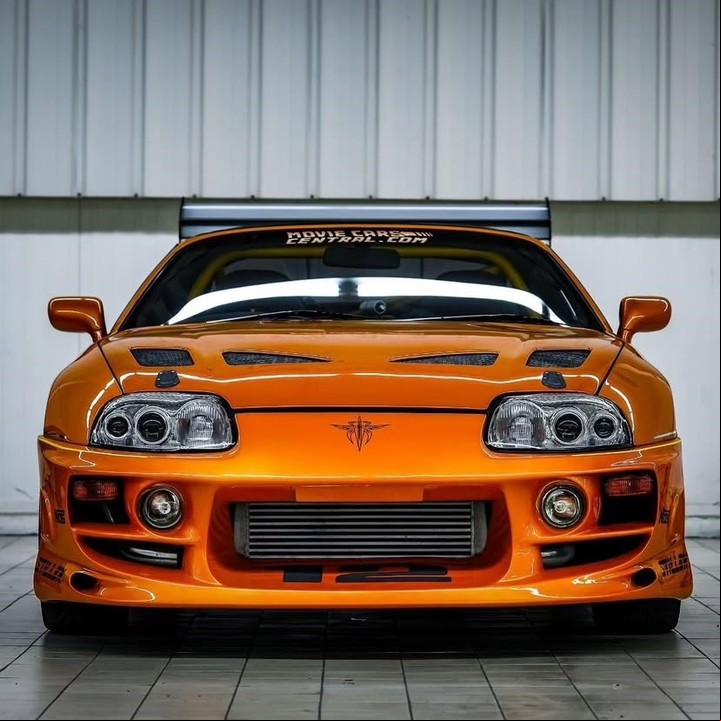 Toyota Supra de Rápido y Furioso. Foto: Instagram @moviecars