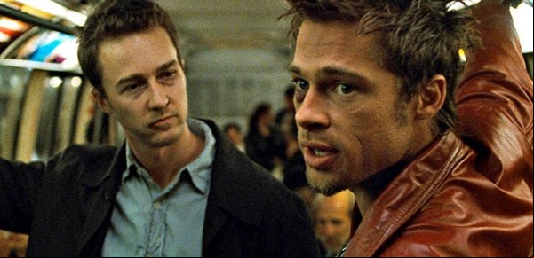 Brad Pitt en El club de la pelea: cobró 5 veces más que Edward Norton, el sexo y el giro del final