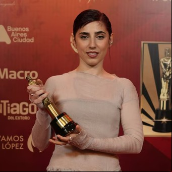 Zoe Hochbaum, la actriz que recibió premios por partida doble en los Martín Fierro de Cine