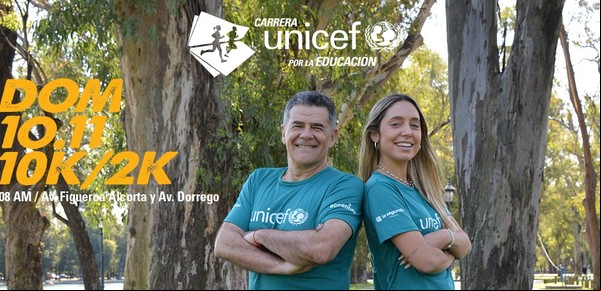 UNICEF organiza una carrera para apoyar la educación de calidad