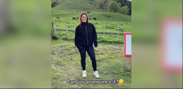 Una joven visitó una colina y se sorprendió con su nombre: "Es uno de los más largos del mundo"