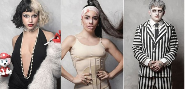Los disfraces de Halloween de los famosos, desde Lali Espósito a Emilia Mernes: todas las fotos y looks
