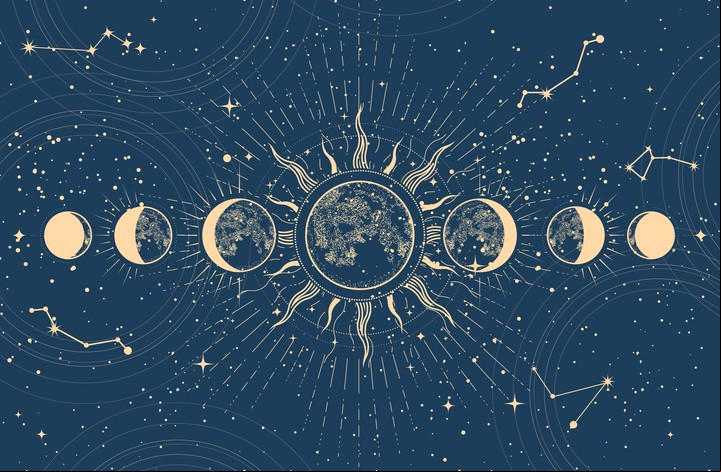 En sus distintas fases, la Luna también influye sobre los negocios y el dinero. Foto: Shutterstock
