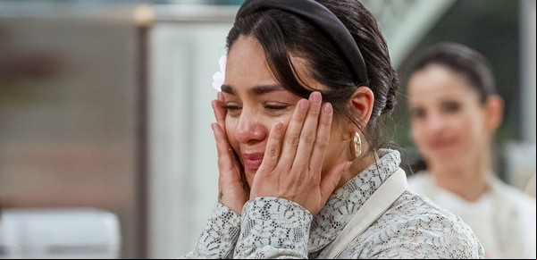 Bake Off Famosos: el llanto de Ángela Leiva al ser eliminada