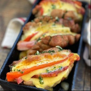 Mollejas rellenas