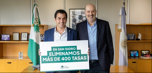 El intendente de San Isidro se muestra cercano a Milei y anuncia la "eliminación de 400 tasas"