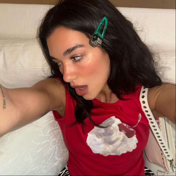 Dua Lipa. Foto: Instagram.
