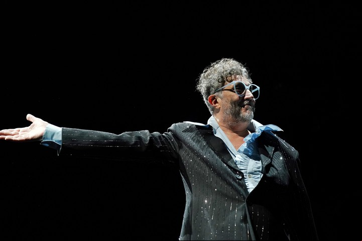 Fito Paez recuerda dos de sus discos emblemáticos. Foto Emmanuel Fernández
