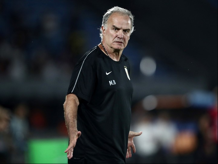 El tempramento de Bielsa le generó problemas en el Complejo Celeste. REUTERS/Mariana Greif