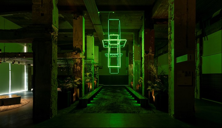 El Hall de Entrada (Espacio N°1) que diseñaron Juan Caram y Diego Segurola