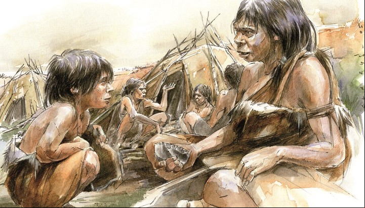La infancia en la prehistoria estuvo marcada por huellas de los niños.
