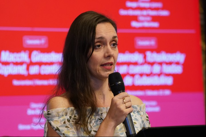 Zoe Zeniodi. La música griega estará a cargo de la Orquesta Filarmónica del Teatro Colón. Foto: Juano Tesone