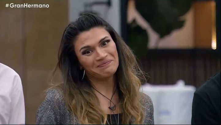 Luciana, una de las participantes más queridas de "Gran Hermano". Captura TV.
