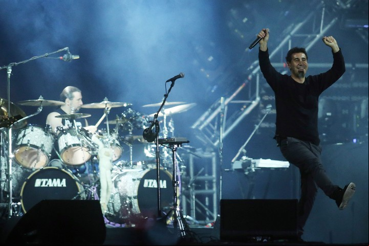 System of a Down es una de las bandas preferidas por los fanáticos argentinos del metal. Foto: EFE