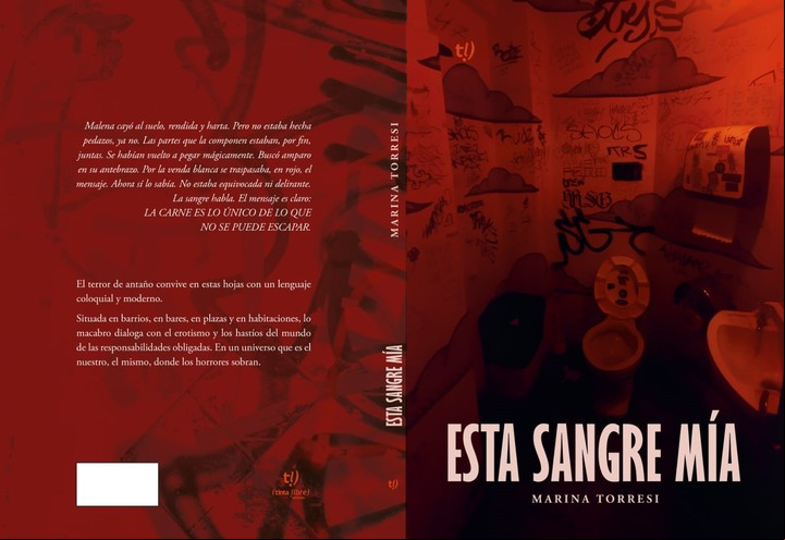 La portada del libro "Esta sangre mía". El libro habla de "linajes femeninos e instintos heredados" .