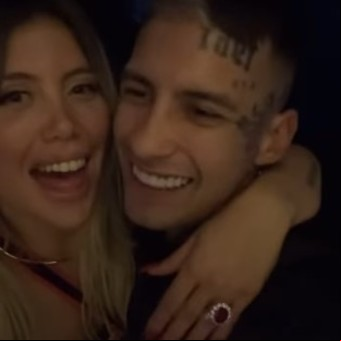 Llamaron en vivo a Wanda Nara y atendió L-Gante y confirmó la reconciliación: "Ella está totalmente enamorada de mí"