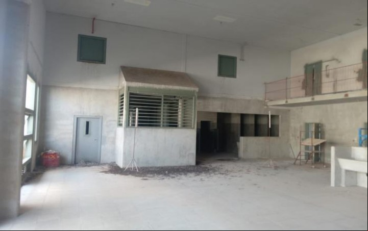 Obras abandonadas en Complejo Penitenciario Federal Marcos Paz.