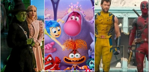Cuáles fueron las películas más taquilleras de 2024 en todo el mundo