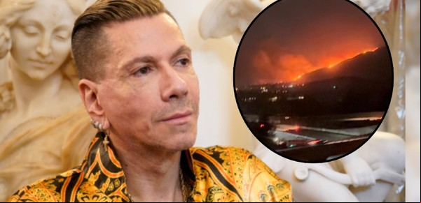 Roberto Piazza quedó en medio de los incendios que arrasan California: "Estoy aterrado"