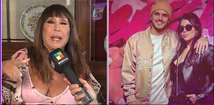 Moria Casán, sin filtro: "Wanda rompió tanto las pelotas con La China que al pibe (Icardi) nunca se le fue de la cabeza". Captura TV.