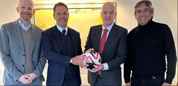 Cumbre en Nueva York entre Gianni Infantino y Jorge Brito con el Mundial de Clubes que se viene como excusa