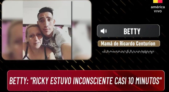 Betty, la madre de Centurión, sobre los golpes de Jenifer a su hijo: "Yo la viví, no me la contó nadie". Captura TV.
