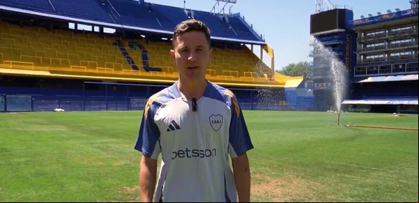 Boca presentó a Ander Herrera con un video y mostró su regreso a la Bombonera: "Los sueños están para cumplirse"
