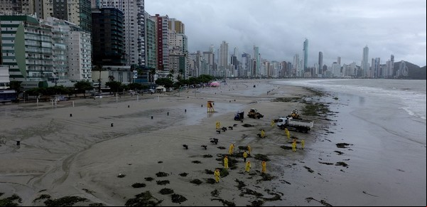 Inundaciones en Florianópolis: mejoró el tiempo y cómo están las rutas de a las playas