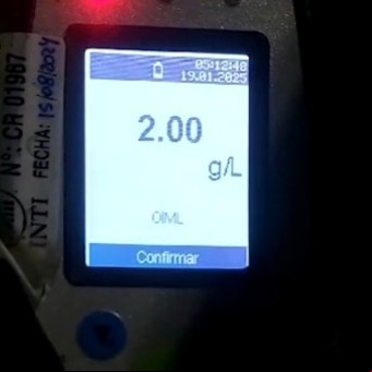 Tomó 9 veces más alcohol que lo permitido y se hizo el distraído para evitar un control: "No te vi, veníamos charlando"