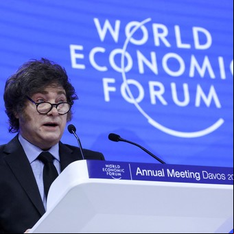 Javier Milei dio un duro discurso en el Foro de Davos: "La ideología woke es el cáncer que hay que extirpar"