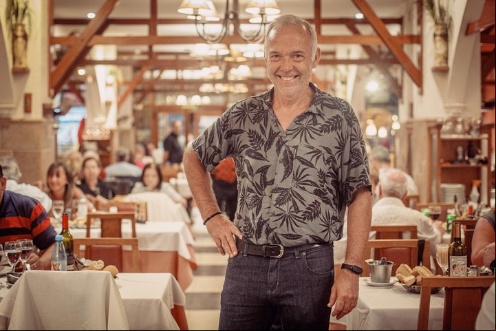 Jorge Olsen comanda hace 20 años El Palacio del bife. Foto: Diego Izquierdo.